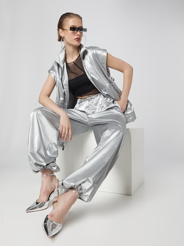 VIERVIER Between-Season Jacket 'Janne' in Silver