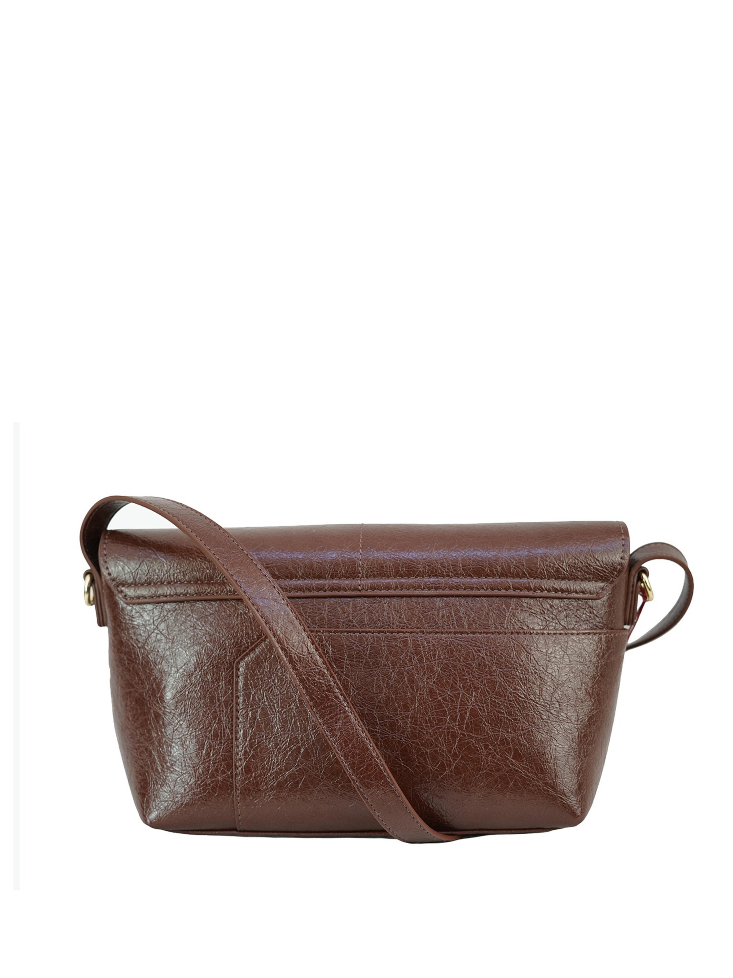 Borsa a spalla 'Borsa a Spalla Donna Bruno Magli Alba Mini Baguette Eco-Pelle' di Bruno Magli in marrone