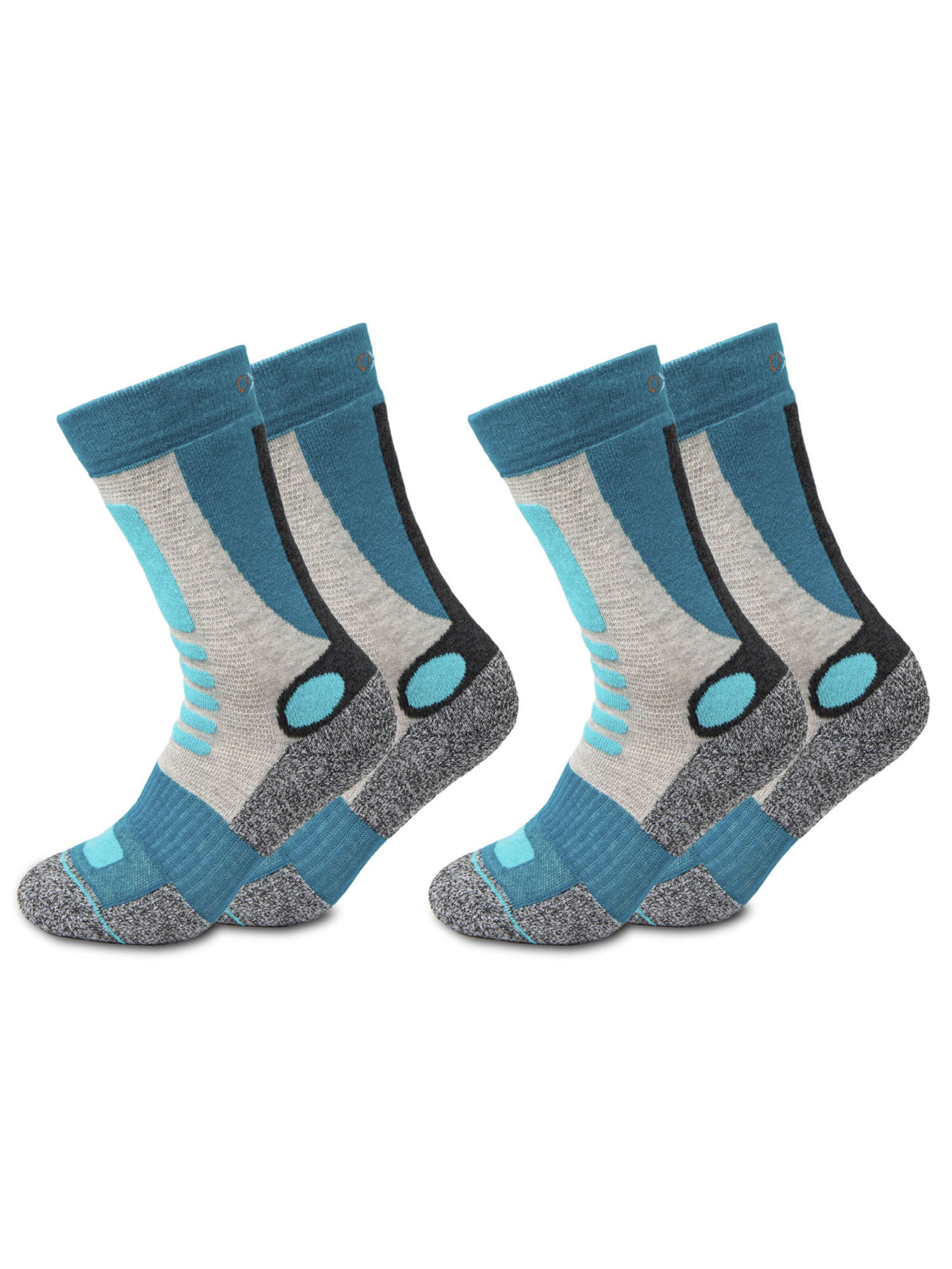 Occulto Sportsocken 'Gerlinde' in Blau: Vorderseite