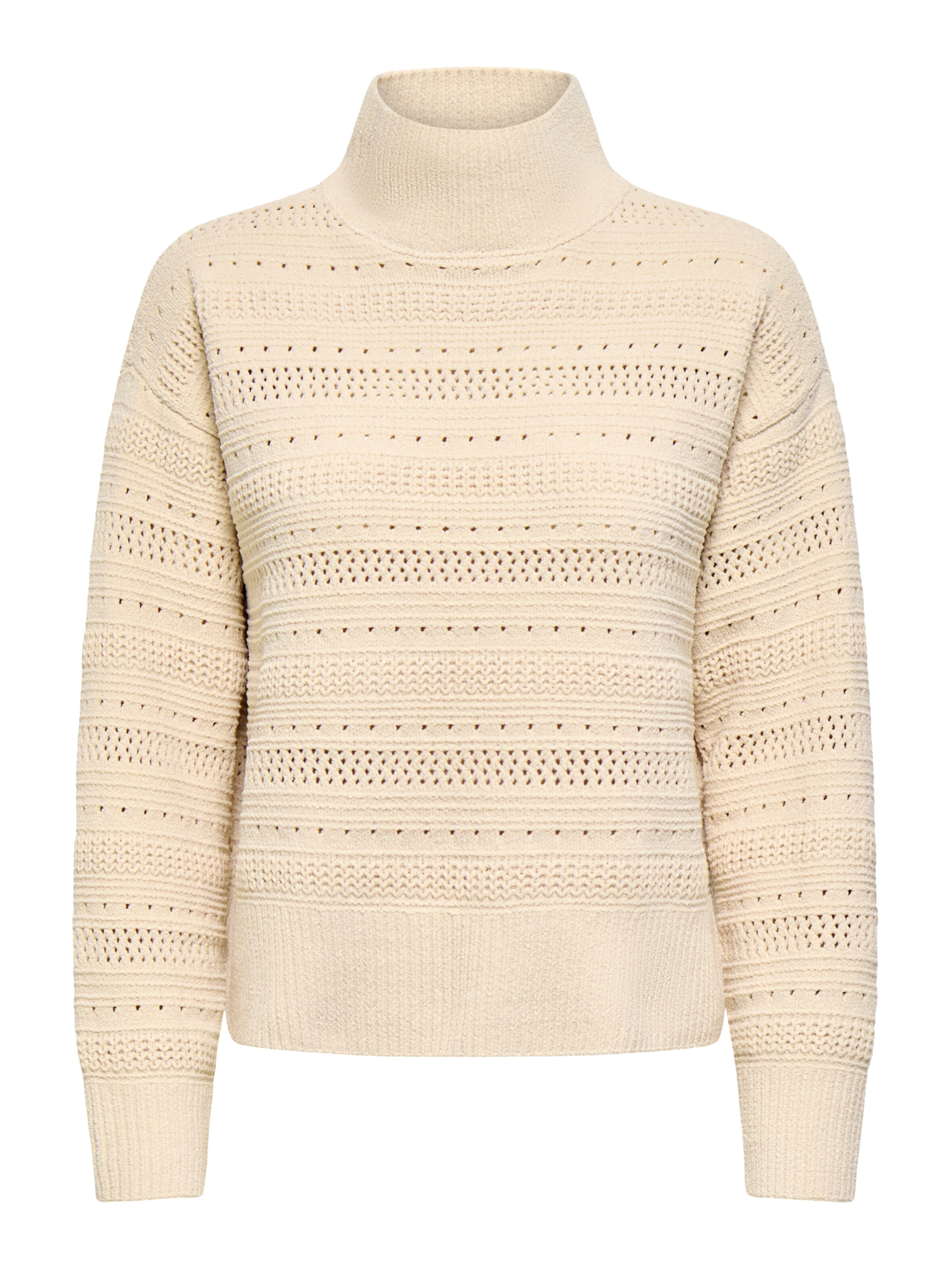 ONLY Sweater 'ONLGLOBE' in Beige: front