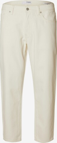 SELECTED HOMME Bootcut Jeans in Beige: voorkant