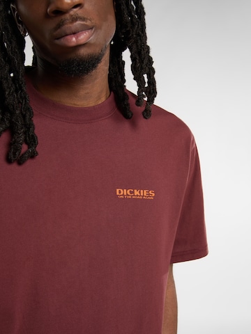 DICKIES Shirt 'Burns' in Rood