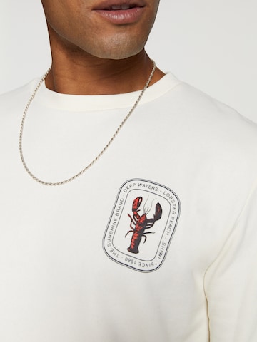 Shiwi Sweatshirt 'Lobster' in White