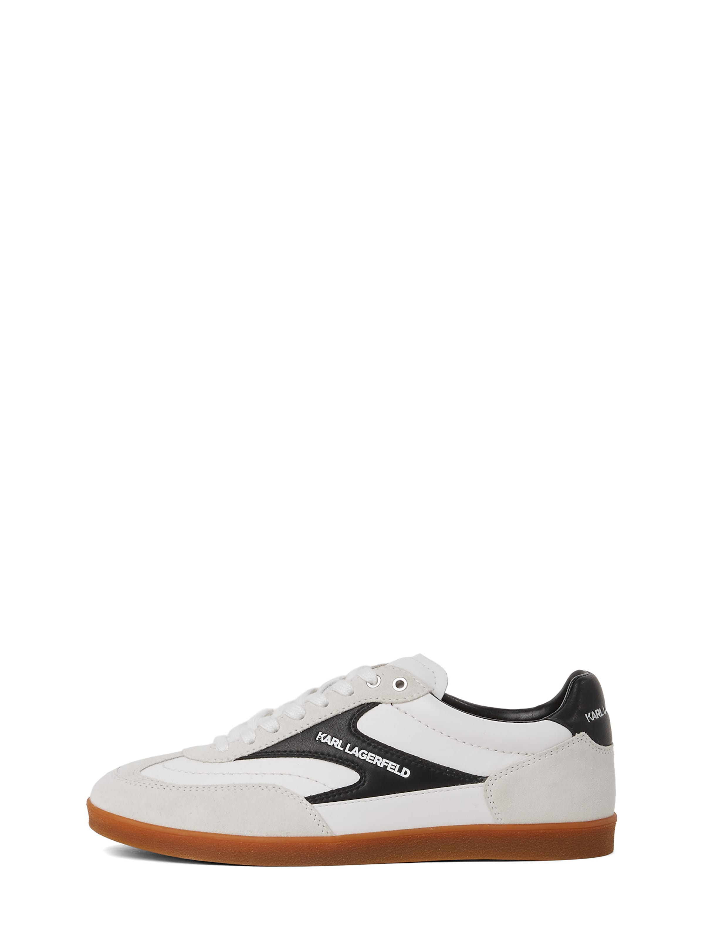 KARL LAGERFELD JEANS Matalavartiset tennarit värissä valkoinen: etupuoli