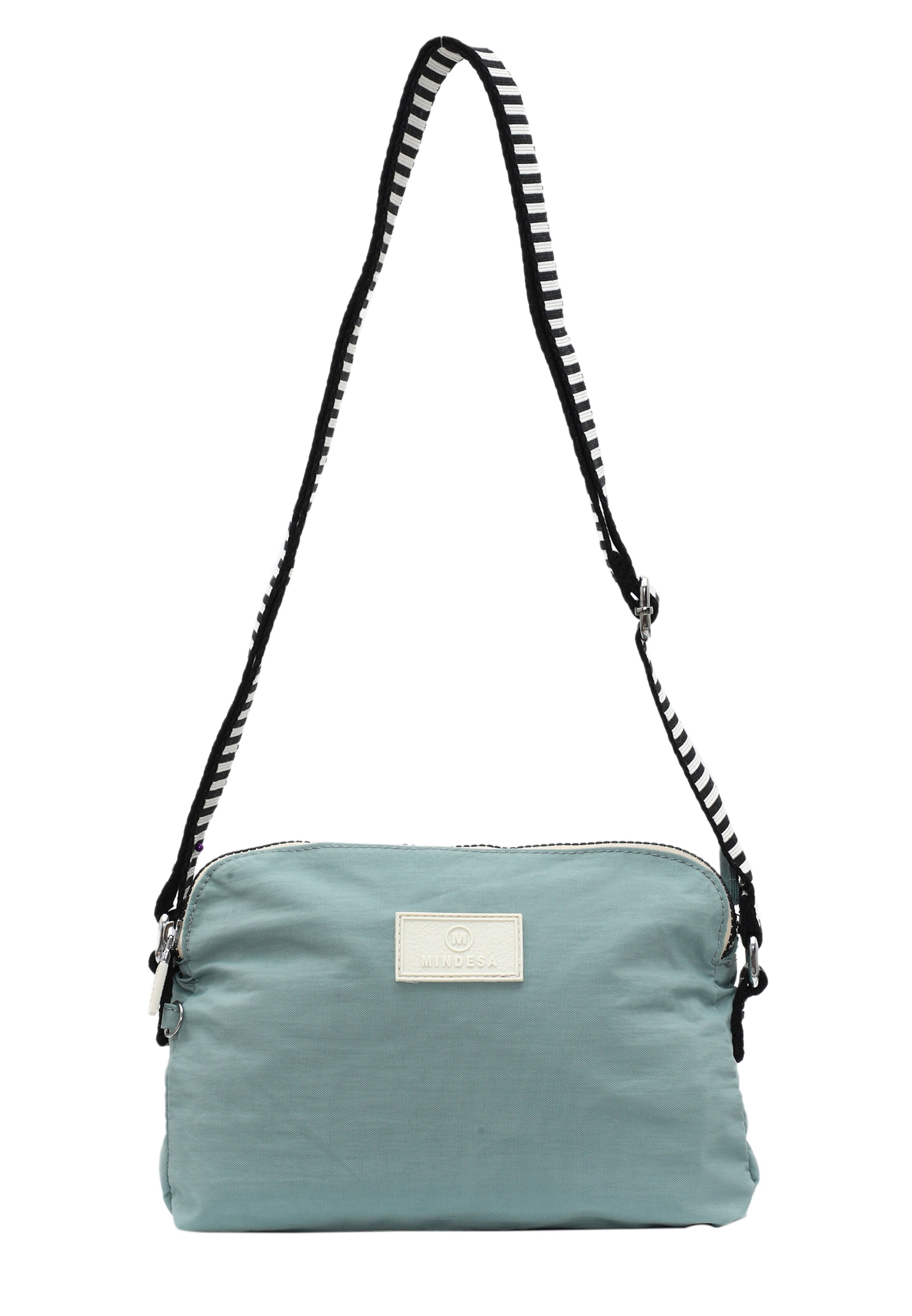 Mindesa Schoudertas in Blauw: voorkant