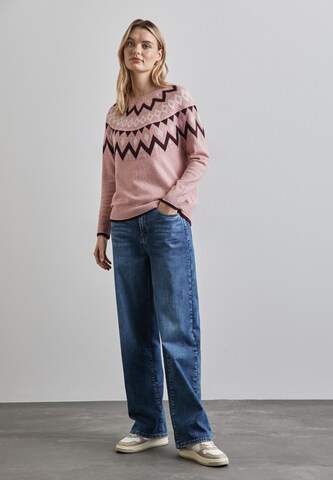 STREET ONE Pullover in Pink