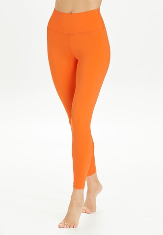 Athlecia Skinny Sporthose 'GABY' in Orange: predná strana