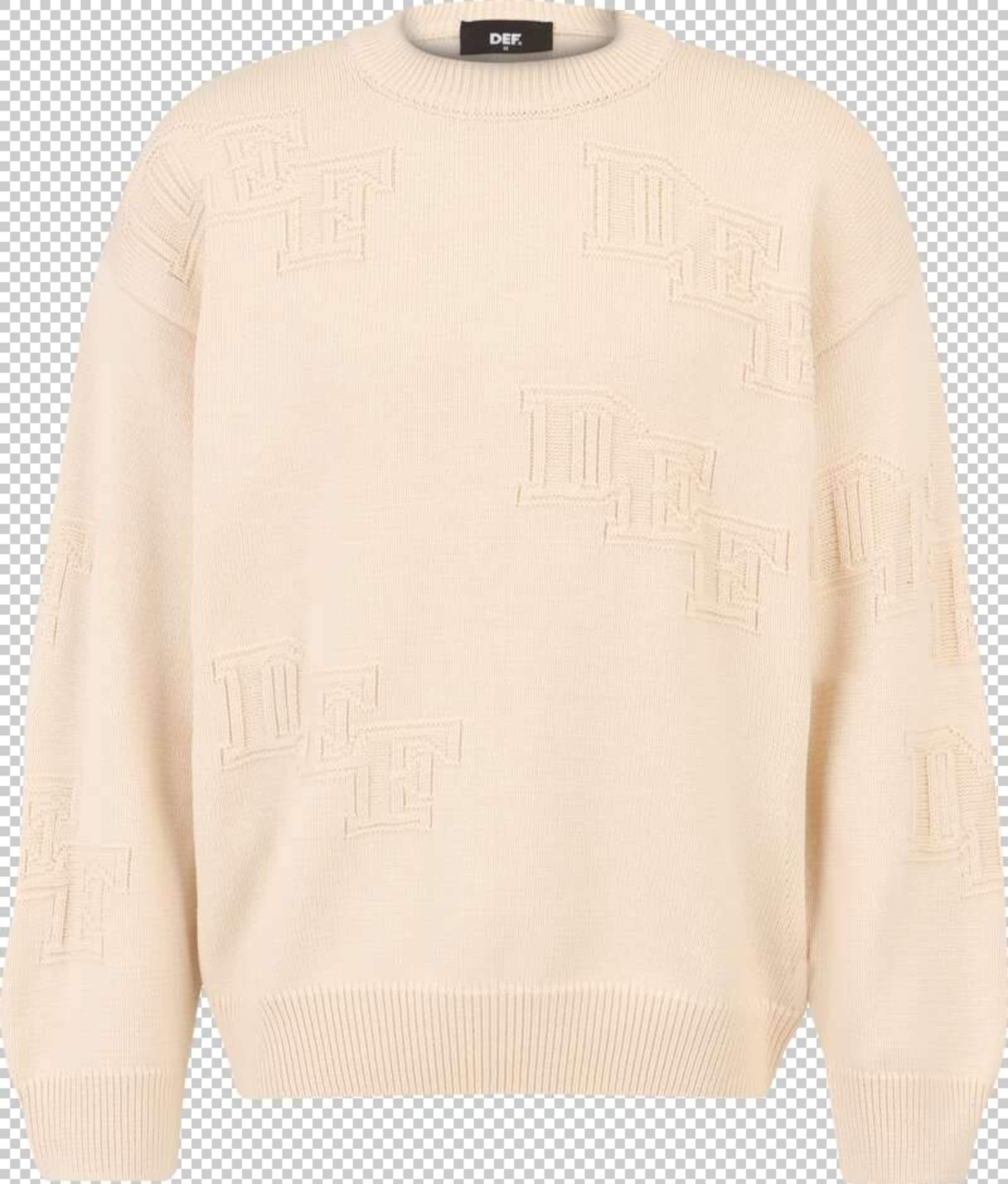 DEF Pullover in Beige: Vorderseite