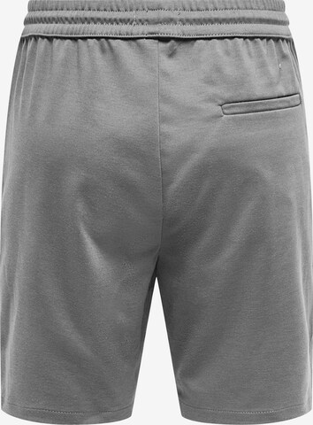 Regular Pantalon 'Linus' Only & Sons en gris