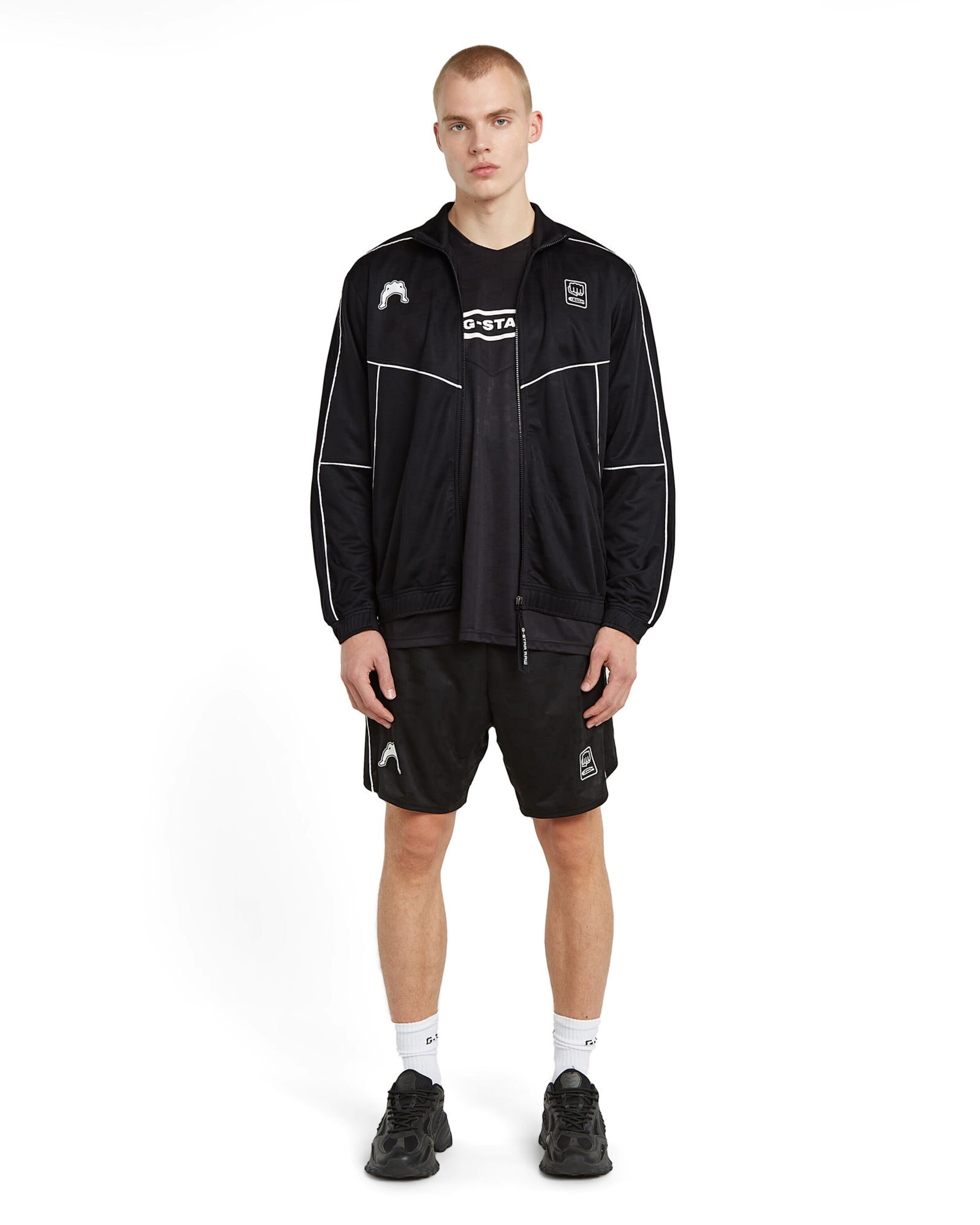 G-STAR Regular Broek 'Football' in Zwart