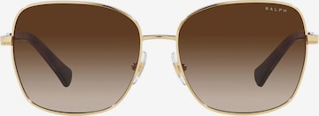 Ochelari de soare de la Ralph Lauren pe auriu