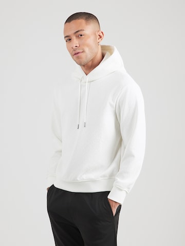 Sweat-shirt ARMANI EXCHANGE en blanc : devant