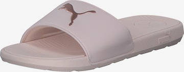 PUMA Strand-/badschoen in Roze: voorkant