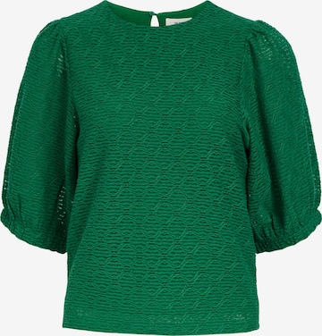 OBJECT - Blusa 'CHELLA' en verde: frente