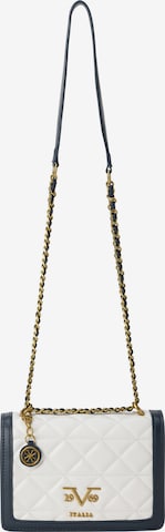 Geantă de umăr 'Gaby' de la 19V69 ITALIA pe alb: față