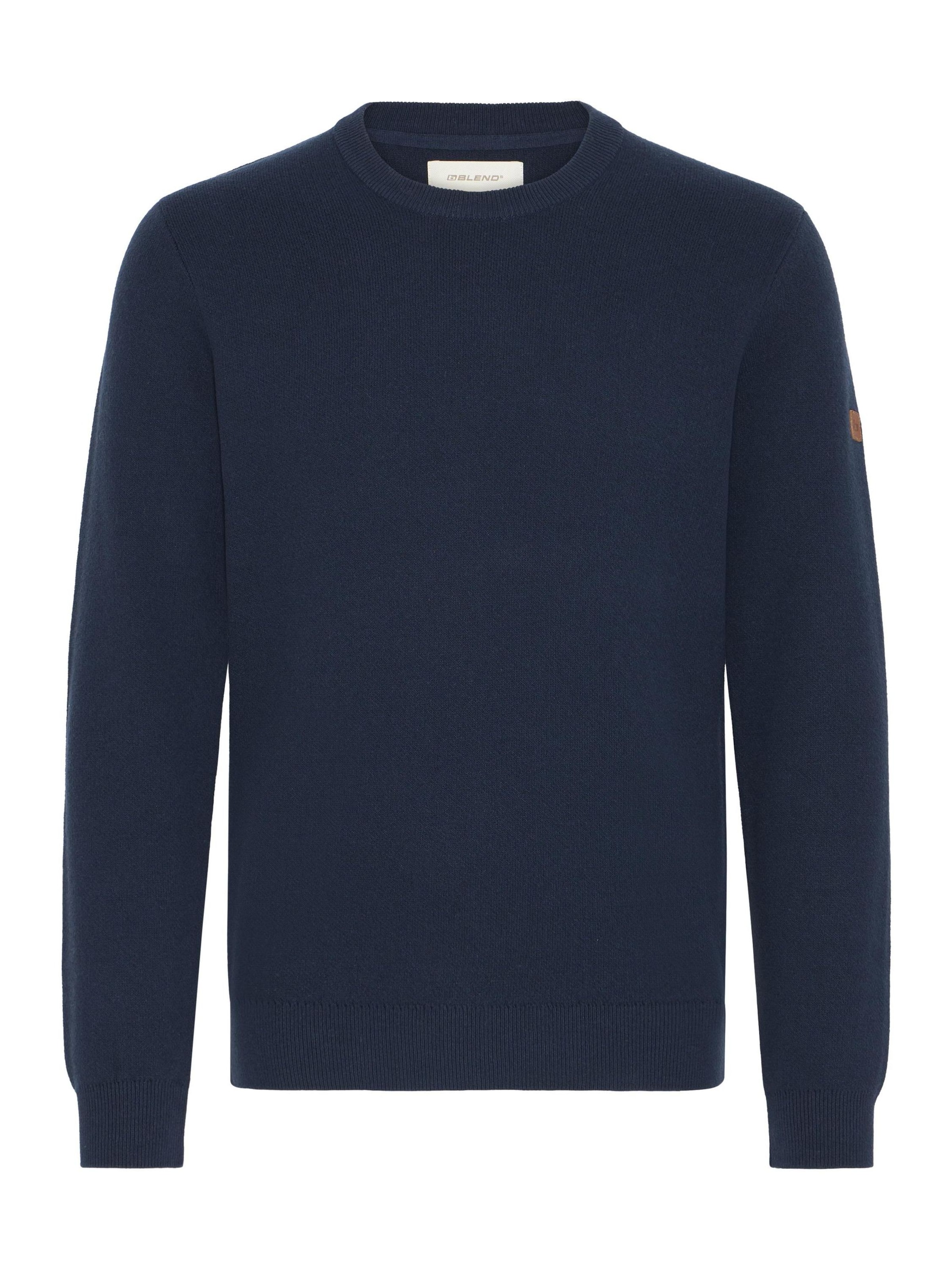 BLEND Trui ' BHMFINTANO ' in Blauw: voorkant