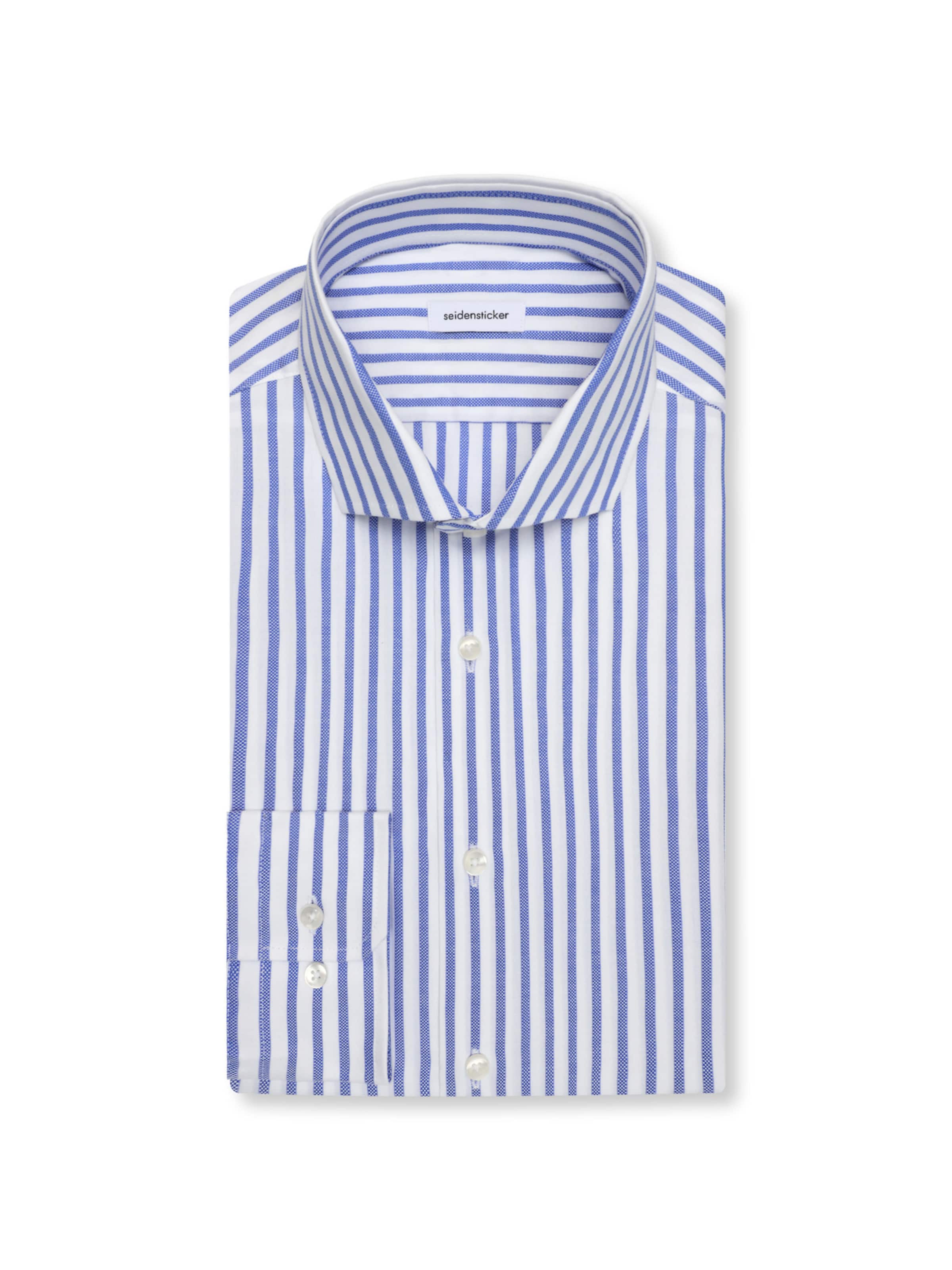 SEIDENSTICKER Regular fit Zakelijk overhemd 'Classic Essentials' in Blauw