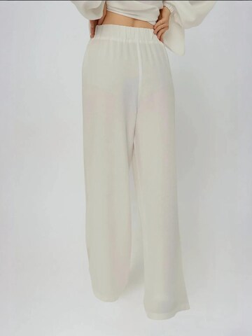 Hiccup Wide leg Broek in Wit