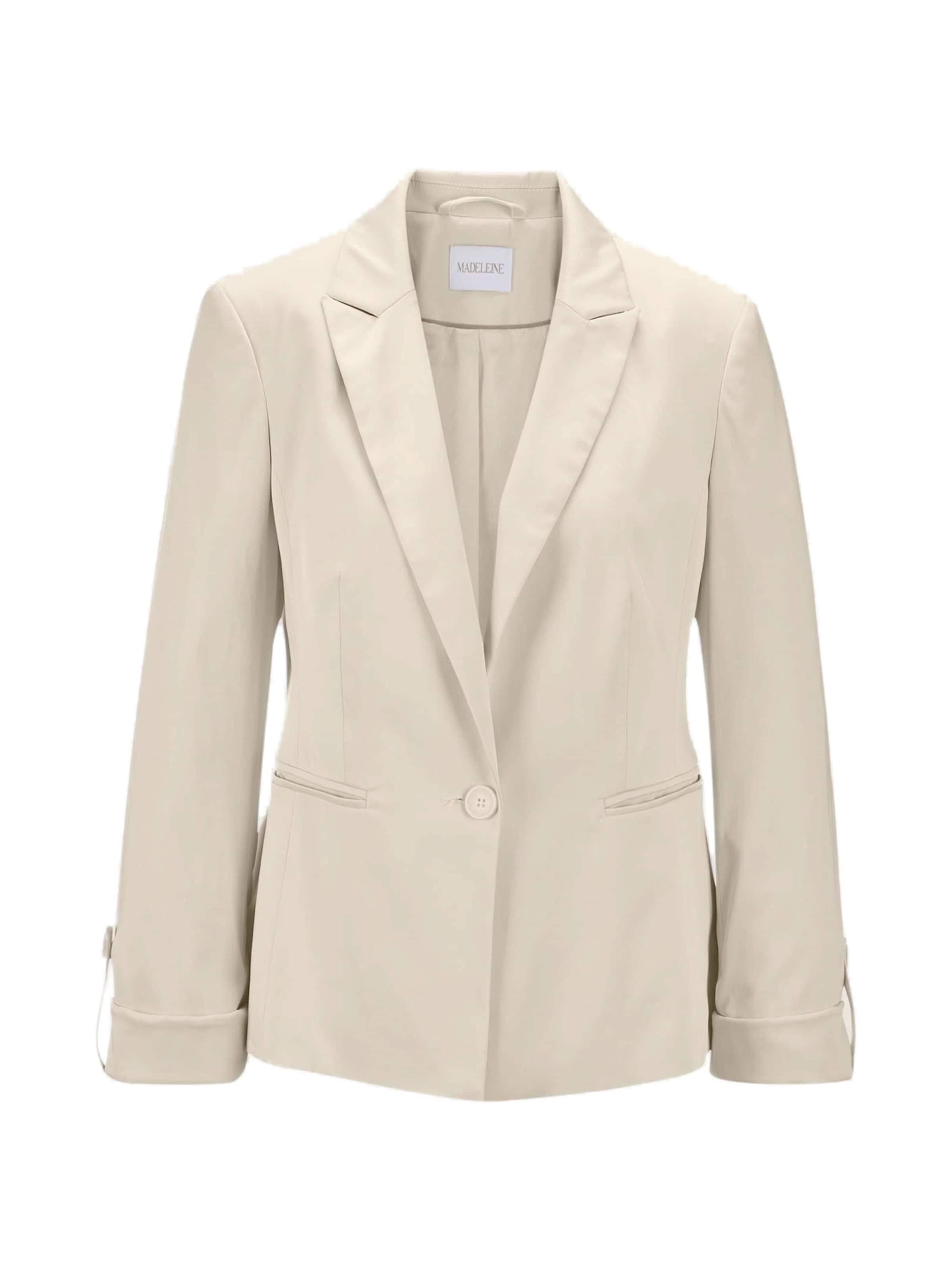 MADELEINE Blazer in Weiß: Vorderseite
