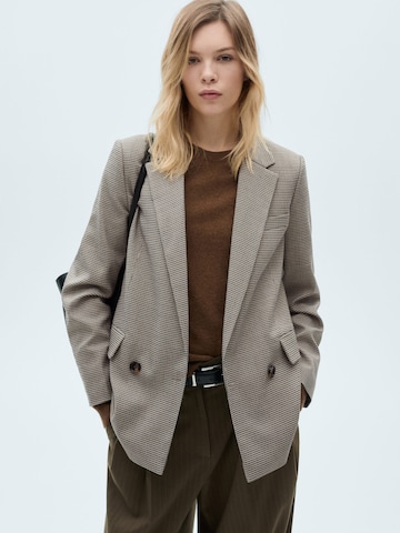 MANGO Blazer 'Charlott' | rjava barva: sprednja stran