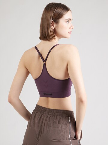 Hummel Бюстье Спортивный бюстгальтер 'Mt Define' в Лиловый