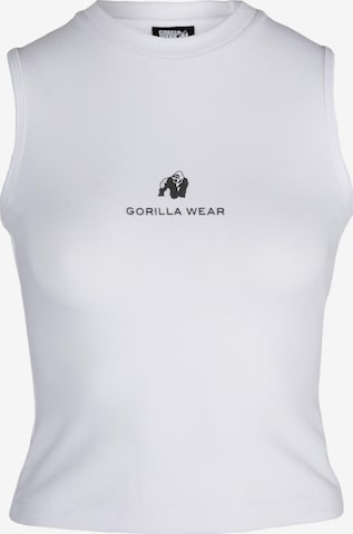 Top 'Livonia' di Gorilla Wear in nero: frontale