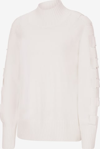 Pullover di heine in bianco: frontale