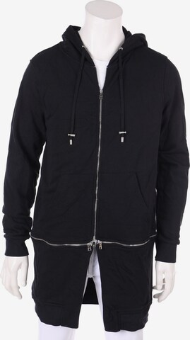 Balmain Hoodie-Jacke L in Schwarz: predná strana