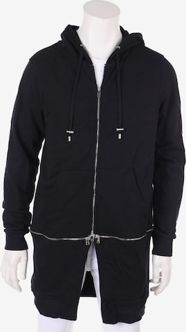 Balmain Sweatshirt & Zip-Up Hoodie in L in Black: front
