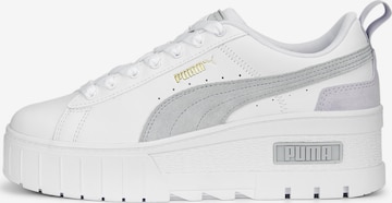 PUMA Platform trainers 'Mayze' in White: front
