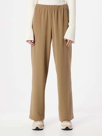 modström Wide Leg Hose 'Perry' in Beige: predná strana