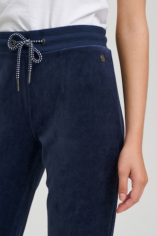 Oxmo Loose fit Pants 'NIKITA' in Blue