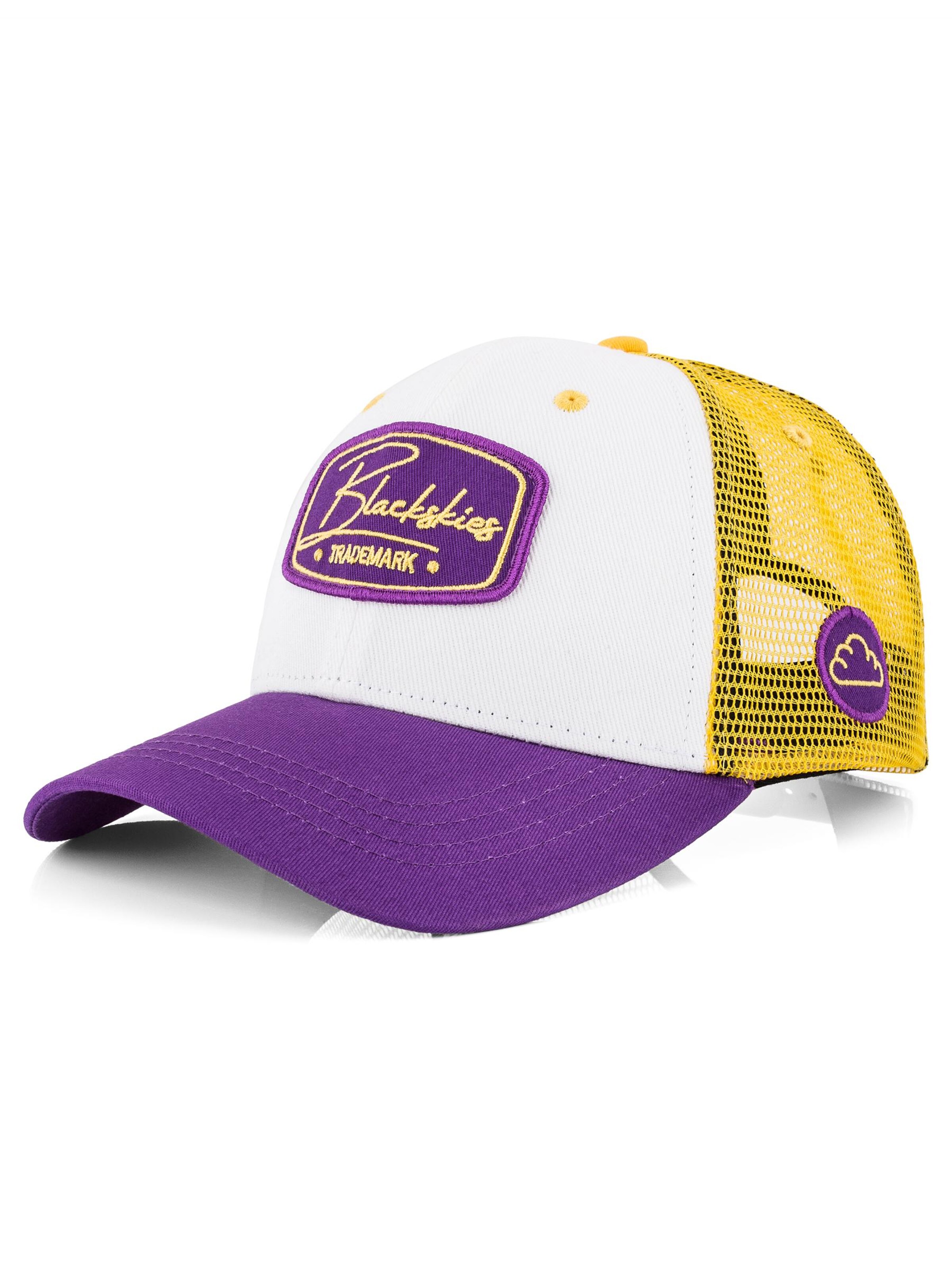 Blackskies Cap 'Race' in Yellow: front