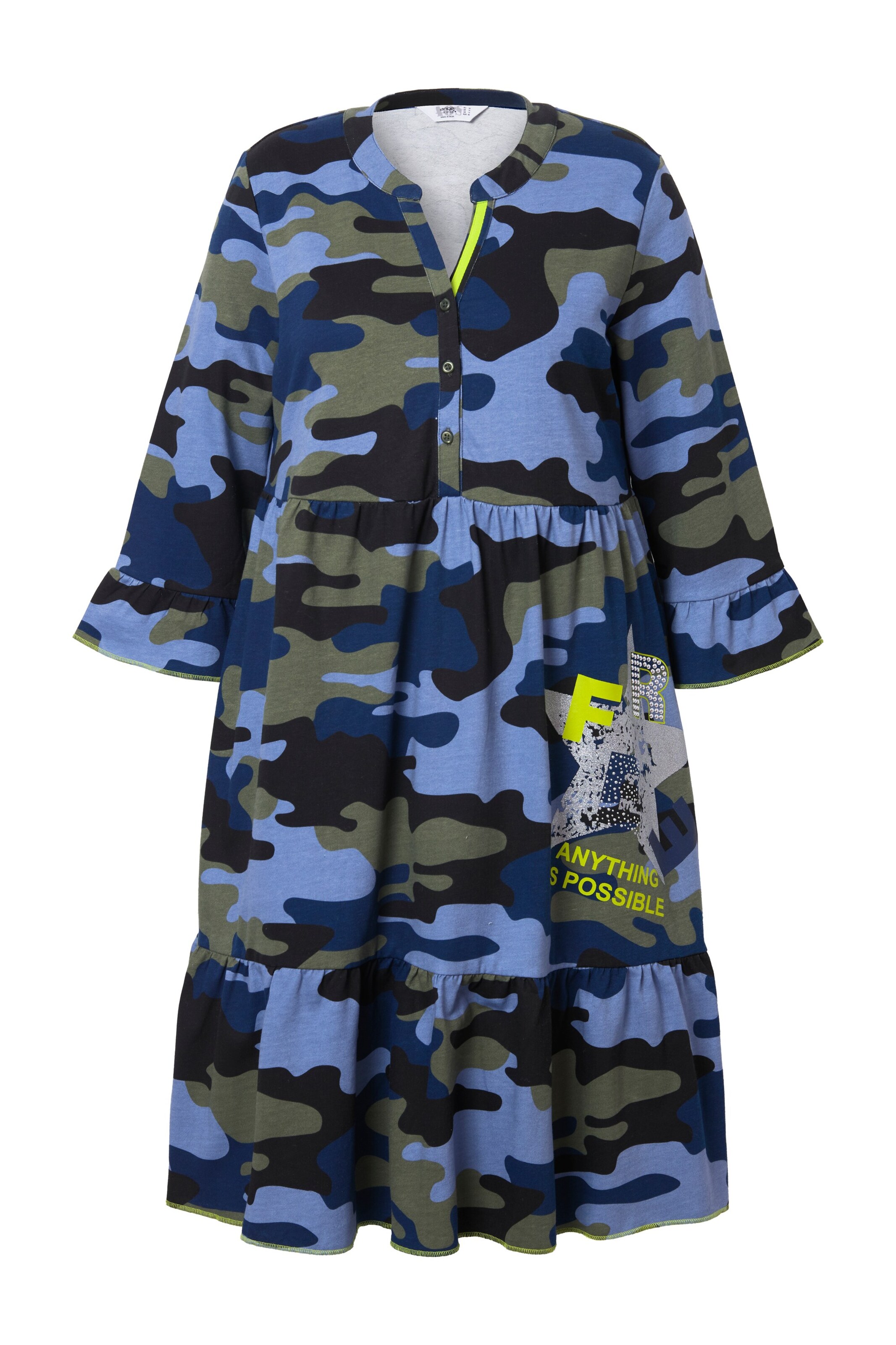 Angel of Style Kleid in Blau: Vorderseite