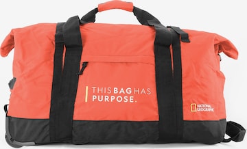 National Geographic Travel Bag 'Pathway' in Orange: front