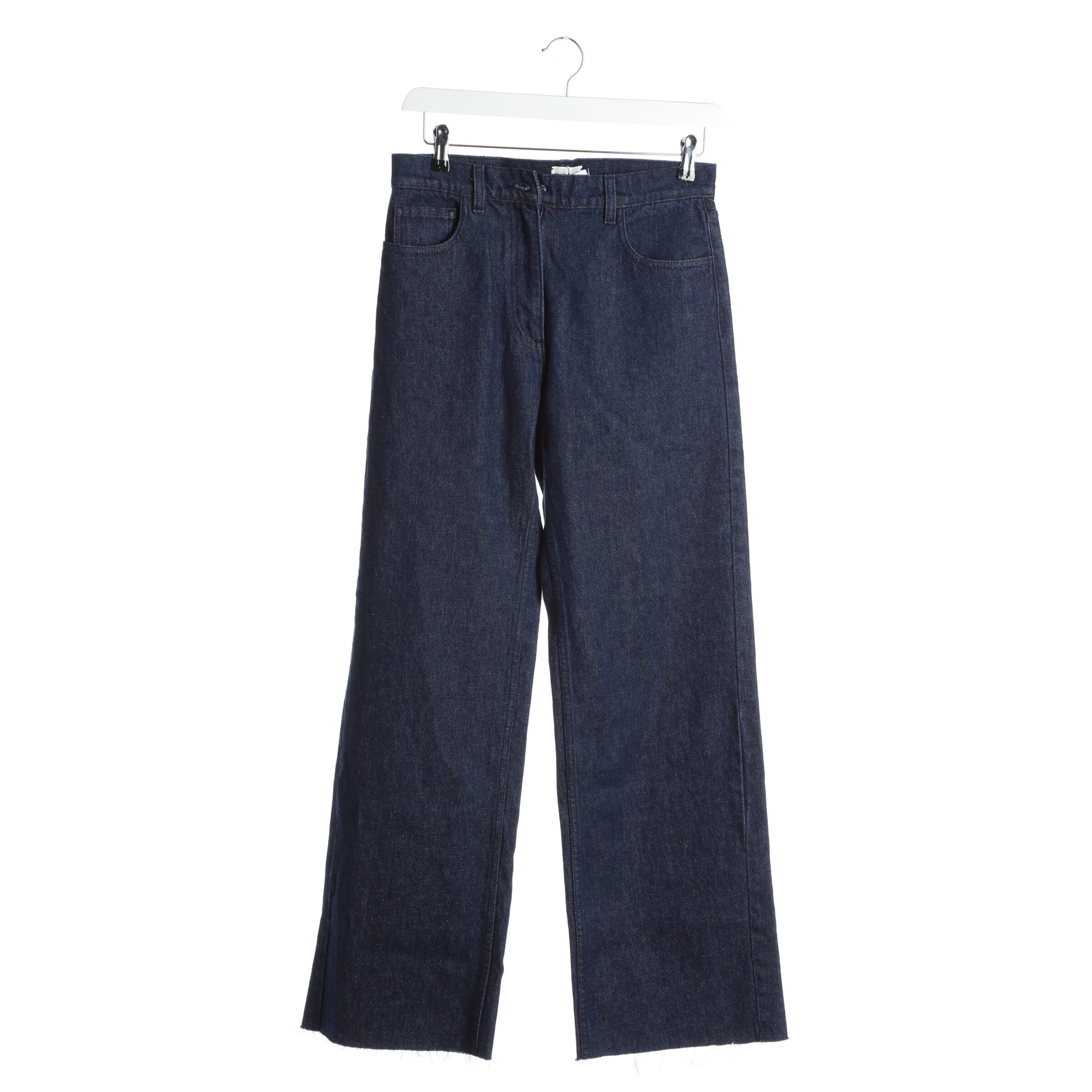 Magda Butrym Jeans in 24-25 in Blue: front