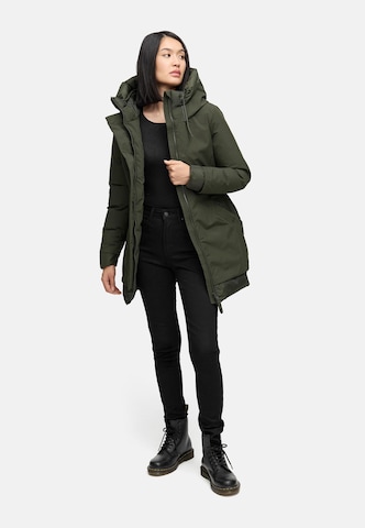 Manteau d’hiver 'Winterprinzessin 14' NAVAHOO en vert