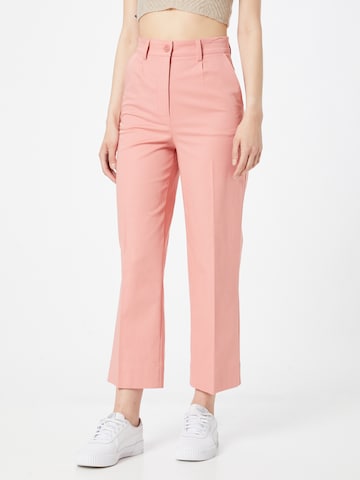 Sisley Ráncos nadrág - rózsaszín: elől