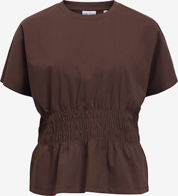 OBJECT Shirts 'OBJSuna' i brun: forside