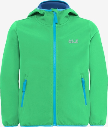 JACK WOLFSKIN Outdoorjacke 'Fourwinds' in Grün: Vorderseite