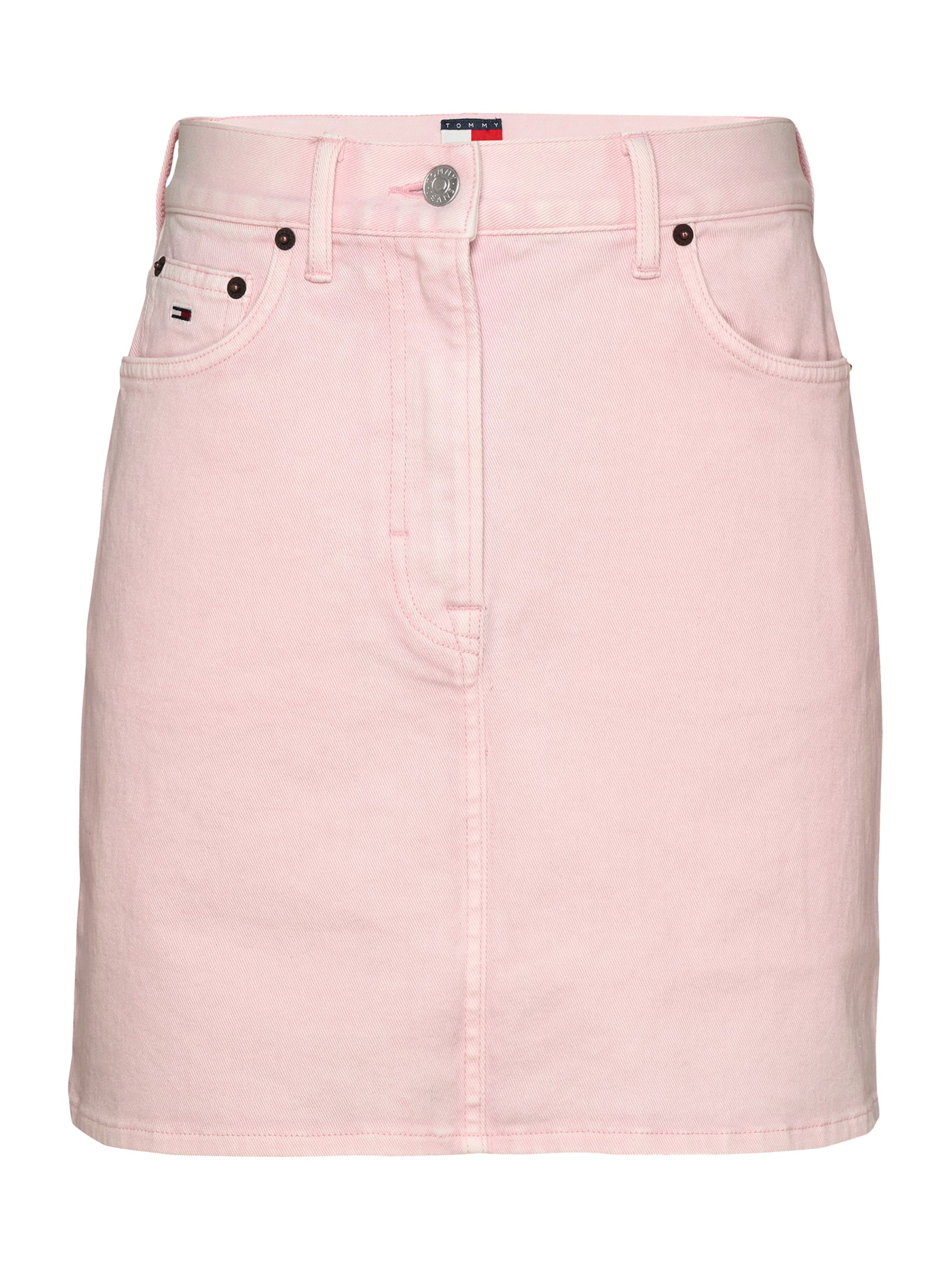 Tommy Jeans Rok in Roze: voorkant