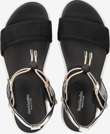 Nero Giardini Strap Sandals in Black