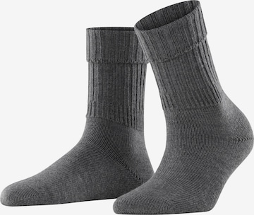 FALKE Socken 'Striggings Rib' in Grau: Vorderseite