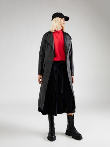 Stutterheim Between-Seasons Coat 'Kista' in Black