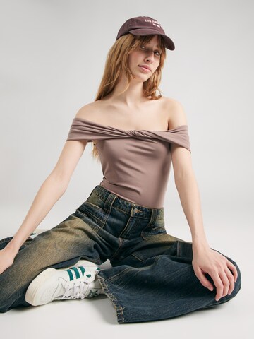 Abercrombie & Fitch Shirt in Brown