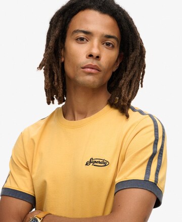 Superdry Shirt in Geel: voorkant