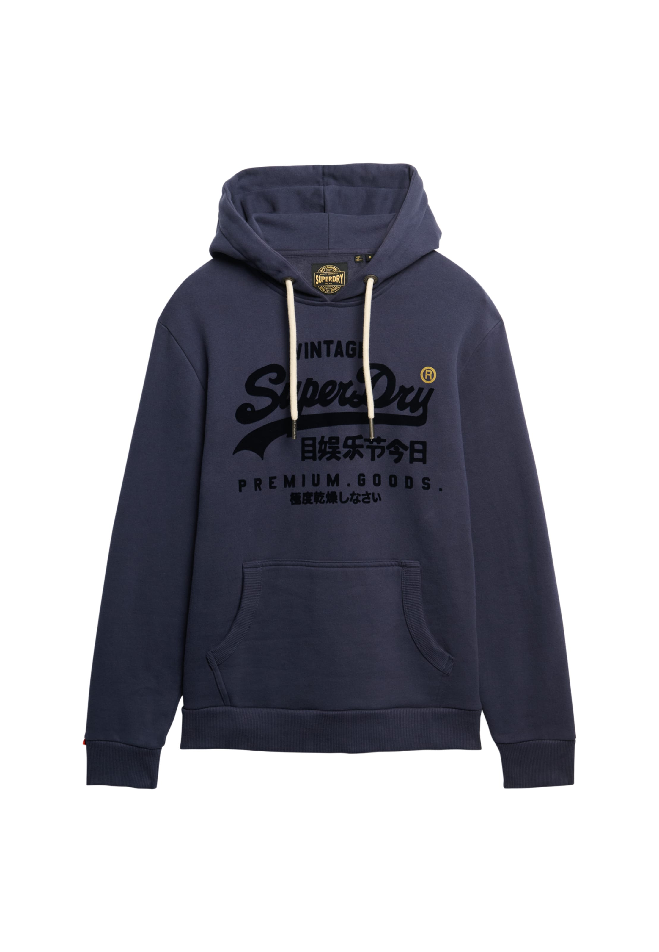 Superdry Sweatshirt em marinho / preto, Vista do artigo