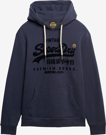 Superdry Collegepaita värissä sininen: etupuoli