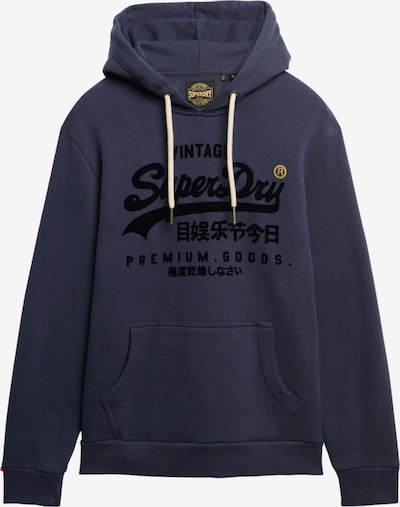 Superdry Collegepaita värissä marine / musta, Tuotenäkymä