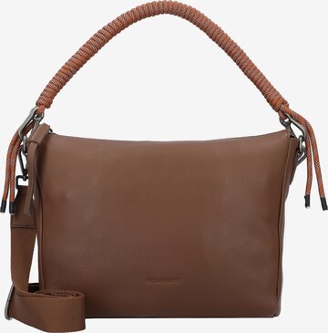 FREDsBRUDER Shoulder Bag 'Nea ' in Brown: front